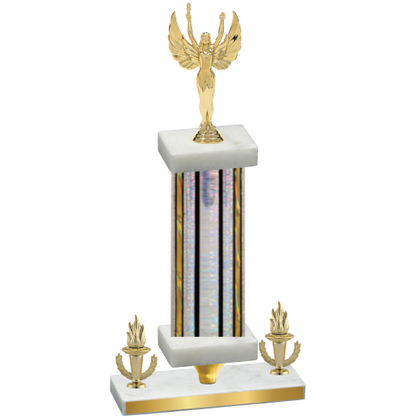 Premium Single Silver Glacier Victory Victory Trophy