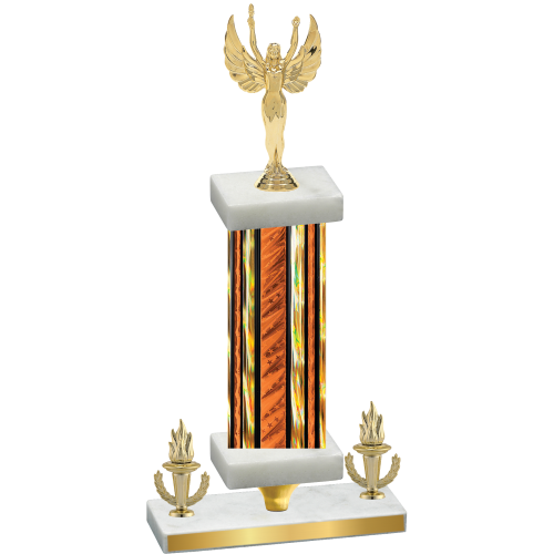 Premium Single Orange Glacier Victory Victory Trophy