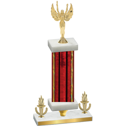 Premium Single Red Glacier Victory Victory Trophy