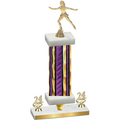 Premium Single Purple Glacier Year Skater Trophy