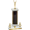 Premium Single Black Glacier Victory Victory Trophy