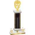 Premium Single Black Glacier Second Place Pickleball Trophy