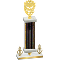 Premium Single Black Glacier Victory Pickleball Trophy