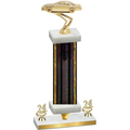 Premium Single Black Glacier Year Cars Trophy