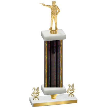 Premium Single Black Glacier Year Shooter Trophy