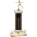 Premium Single Black Glacier First Place Skater Trophy