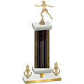 Premium Single Black Glacier Victory Skater Trophy