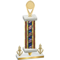 Premium Single Flag USA Victory Insert Trophy