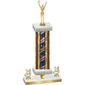 Premium Single Flag USA Year Victory Trophy