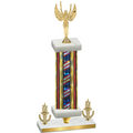 Premium Single Flag USA Victory Victory Trophy