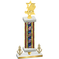 Premium Single Flag USA Victory Pickleball Trophy