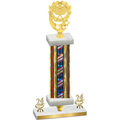 Premium Single Flag USA Year Pickleball Trophy