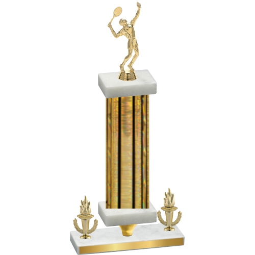 Premium Single Gold Glacier Victory Tennis Trophy