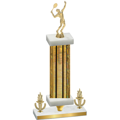 Premium Single Gold Glacier Victory Tennis Trophy
