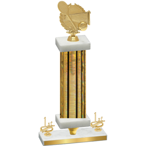 Premium Single Gold Glacier First Place Tennis Trophy
