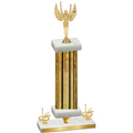 Premium Single Gold Glacier First Place Victory Trophy