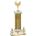 Premium Single Gold Glacier Victory Victory Trophy
