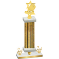 Premium Single Gold Glacier Second Place Pickleball Trophy