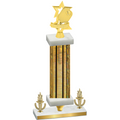 Premium Single Gold Glacier Victory Pickleball Trophy
