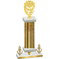 Premium Single Gold Glacier Victory Pickleball Trophy
