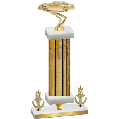 Premium Single Gold Glacier Victory Cars Trophy