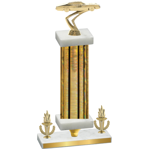 Premium Single Gold Glacier Victory Cars Trophy