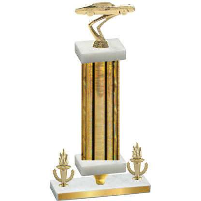 Premium Single Gold Glacier Victory Cars Trophy