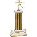 Premium Single Gold Glacier Year Skater Trophy