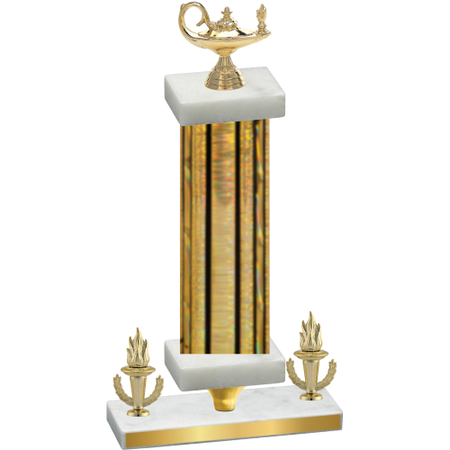 Premium Single Gold Glacier Victory Academics Trophy