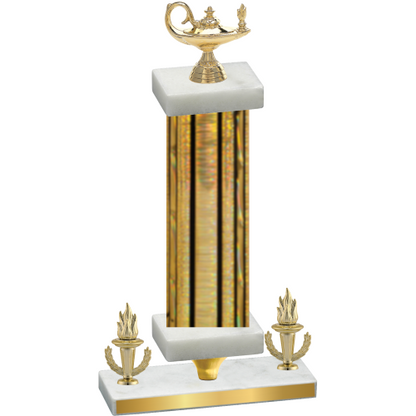 Premium Single Gold Glacier Victory Academics Trophy
