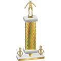 Premium Single Gold Carbon Fiber Victory Wrestling Trophy