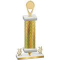 Premium Single Gold Carbon Fiber Year Insert Trophy