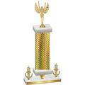 Premium Single Gold Carbon Fiber Victory Victory Trophy