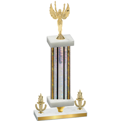 Premium Single Silver Glacier Victory Victory Trophy