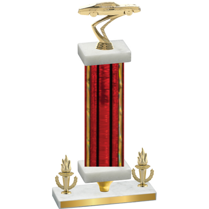 Premium Single Red Glacier Victory Cars Trophy