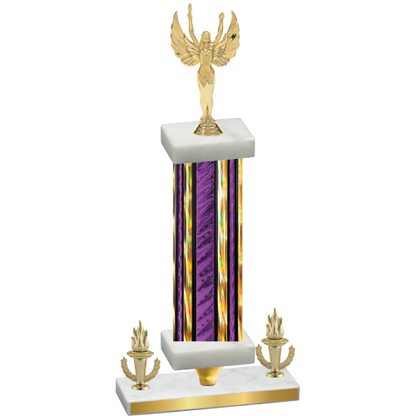 Premium Single Purple Glacier Victory Victory Trophy