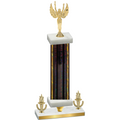 Premium Single Black Glacier Victory Victory Trophy