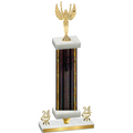 Premium Single Black Glacier Year Victory Trophy