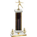 Premium Single Black Glacier Victory Skater Trophy