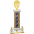 Premium Single Flag USA Victory Pickleball Trophy