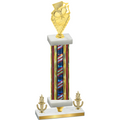 Premium Single Flag USA Victory Pickleball Trophy