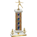 Premium Single Flag USA Victory Skater Trophy