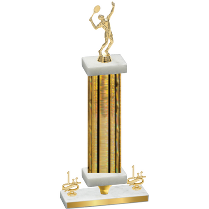 Premium Single Gold Glacier First Place Tennis Trophy