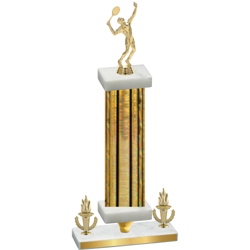 Premium Single Gold Glacier Victory Tennis Trophy