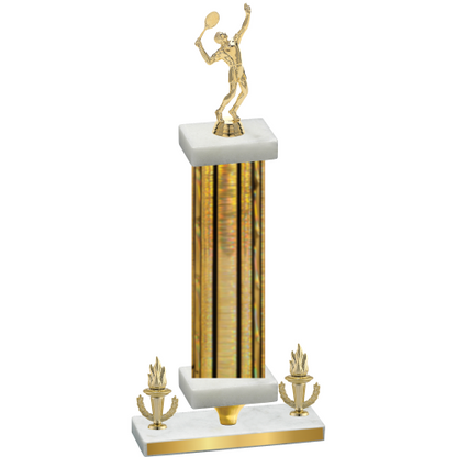 Premium Single Gold Glacier Victory Tennis Trophy