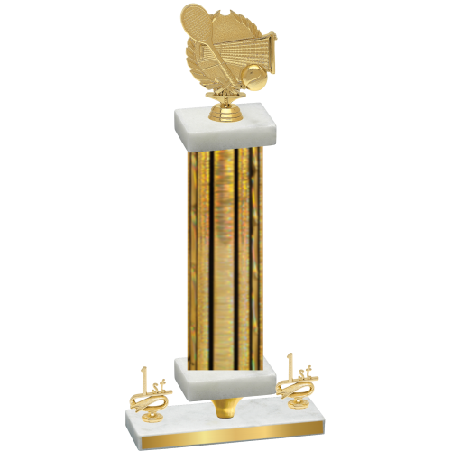Premium Single Gold Glacier First Place Tennis Trophy