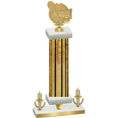 Premium Single Gold Glacier Victory Tennis Trophy