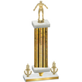 Premium Single Gold Glacier Victory Wrestling Trophy