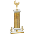 Premium Single Gold Glacier Victory Victory Trophy