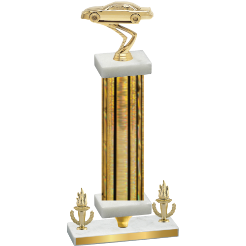 Premium Single Gold Glacier Victory Cars Trophy